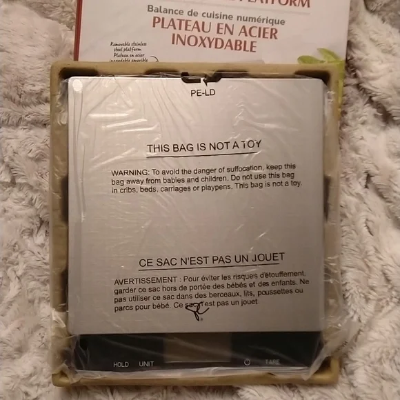 *NIB* Stainless steel Digital Kitchen Scale - Picture 8 of 9